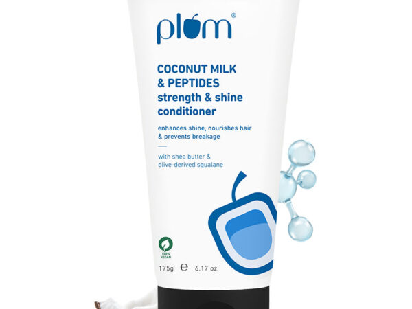 Plum Coconut Milk  Peptides Conditioner for Dry Hair