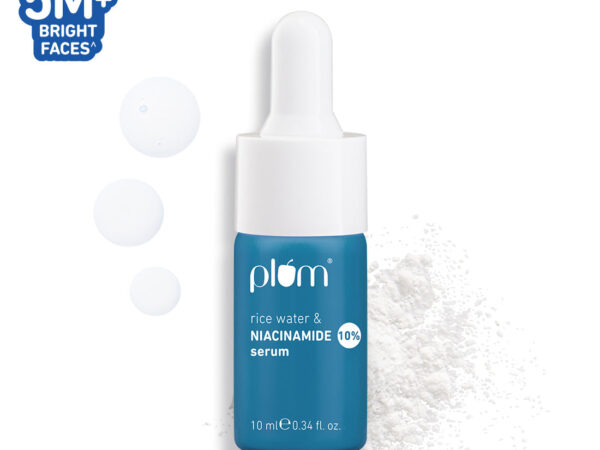 Plum  10% Niacinamide Face Serum with Rice Water (100% off)