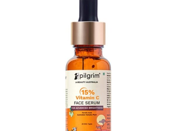 Pilgrim 15% Vitamin C Face Serum For Advanced Brightness (20 ml)