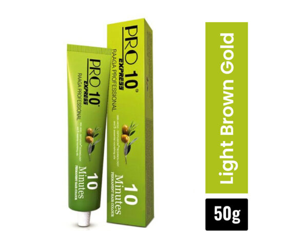 Raaga Professional Pro 10 Express Permanent Hair Color 5 Light Brown 50g