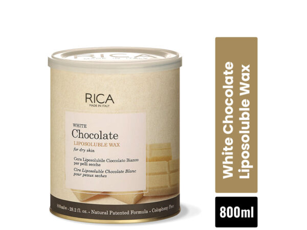Rica White Chocolate Liposoluble Wax 800Ml