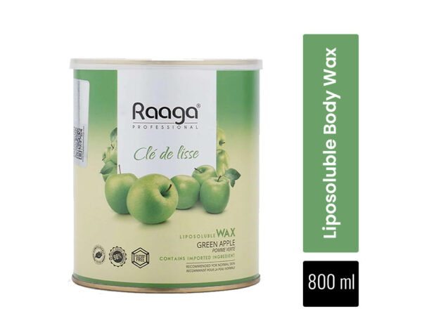 Raaga Professional Liposoluble Wax Green Apple(800Ml)