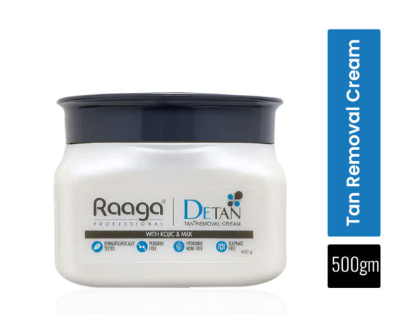 Raaga Professional De-Tan Tan Removal Cream, 500Gm