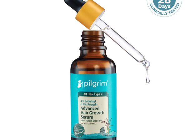 Pilgrim 3% Redensyl + 4% Anagain Hair Growth Serum for Men