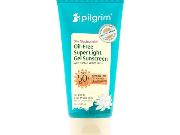 Pilgrim 5% Niacinamide Oil-Free Super Light Gel Sunscreen SPF 50+ PA++++