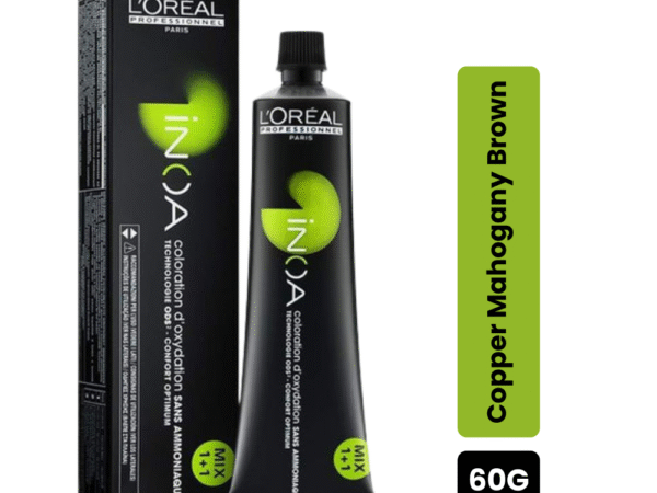 Loreal Inoa Ammonia Free Hair Color 60G 4.45 Cooper Mahogany Brown