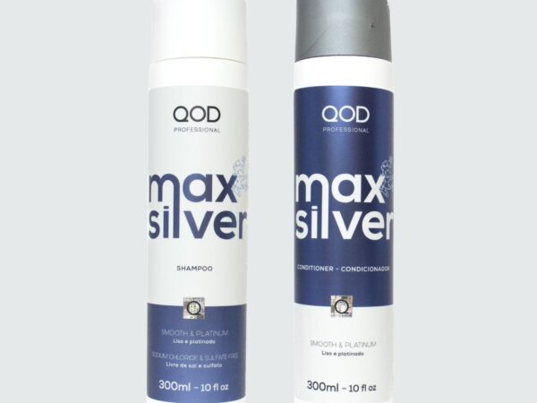 Qod Professional Max Silver Shampoo and Conditioner