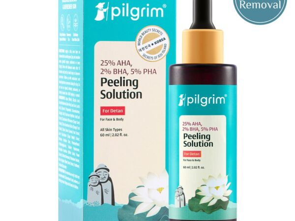 Pilgrim 25% AHA, 2% BHA, 5% PHA Peeling Solution 60ml