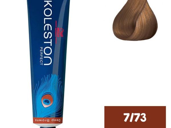 Wella Professionals Koleston Perfect Rich Naturals Hair Color 7/73 Colorant Tube 60G