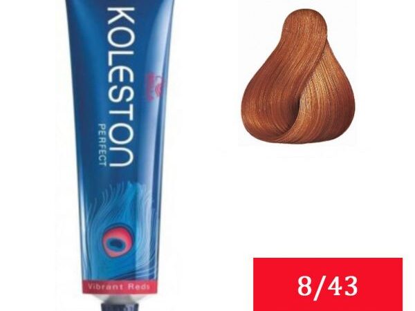 Wella Professionals Koleston Perfect Vibrant Reds - 8/43 Light Blonde Red Gold