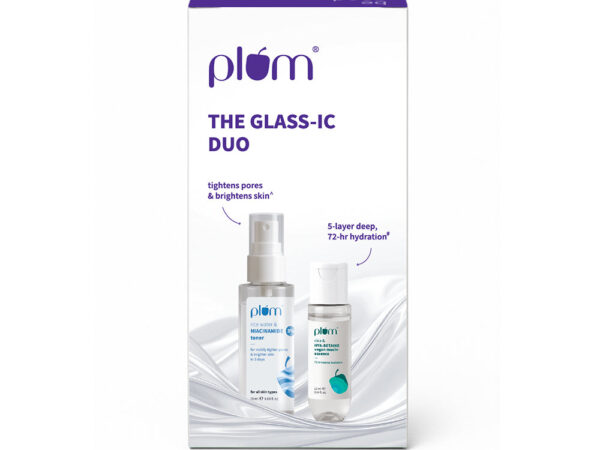 3% Niacinamide Toner & Vegan Mucin travel size duo