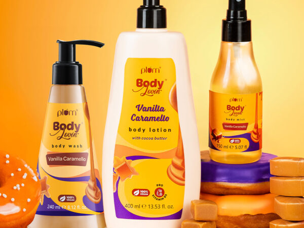 Plum Go Caramello Bath  Body Trio by Plum BodyLovin
