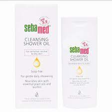 Sebamed Cleansing Shower Oil Ph 55, for sensitive and dehydrated skin (200ml)