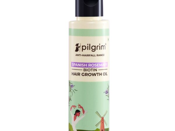 Pilgrim Spanish Rosemary  Biotin Hair Growth Oil for Men