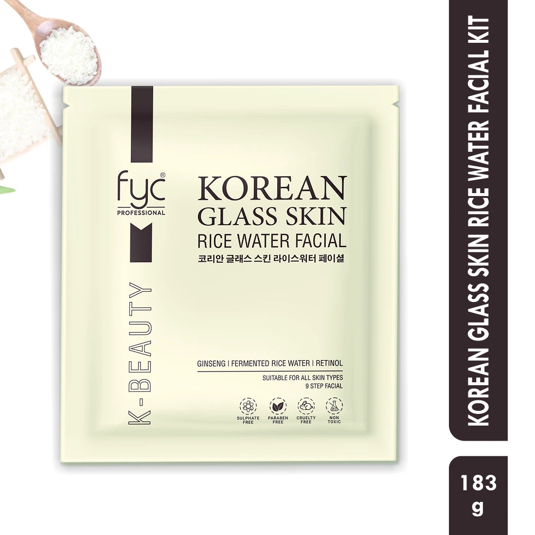 KOREANRICEWATERFACIALKITSINGLEPACK KOREANRICEWATERFACIALKITSINGLEPACK