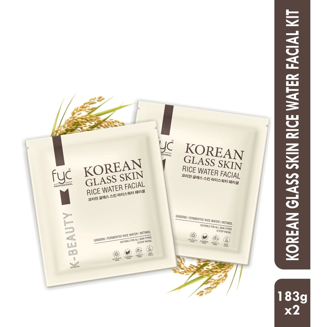KOREANRICEWATERFACIALKITSINGLEPACK2combo KOREANRICEWATERFACIALKITSINGLEPACK2combo