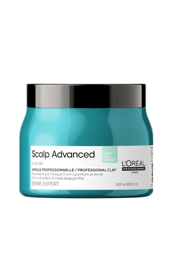 LOREAL_PROFESSIONAL_SCALP_ADV_ANTI_GRASS_OILINESS_MASK_500GM LOREAL PROFESSIONAL SCALP ADV ANTI GRASS OILINESS MASK 500GM