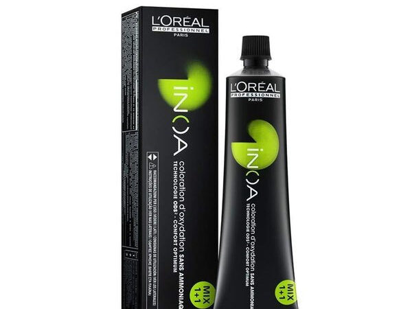Loreal Inoa Ammonia Free Hair Color 60G 5.32 Light Golden Iridecent Brown