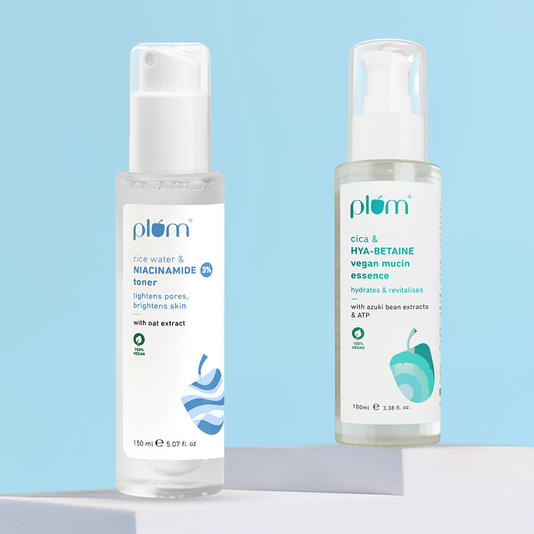 Plum toner and essence Plum toner and essence