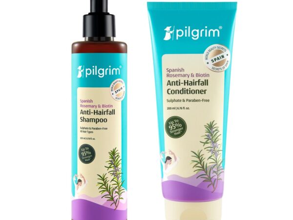Pilgrim  Spanish Rosemary & Biotin Anti-Hairfall Shampoo & Conditioner Combo