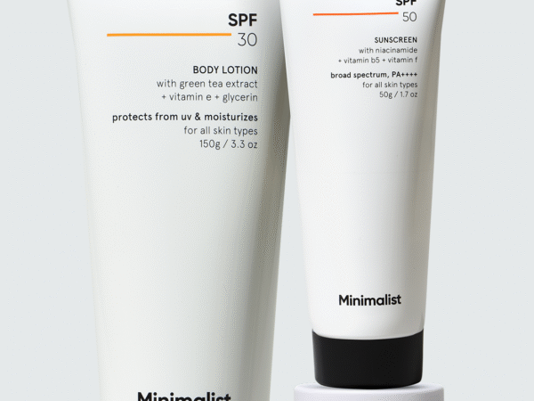 Minimalist Sun Protection Body Care Kit