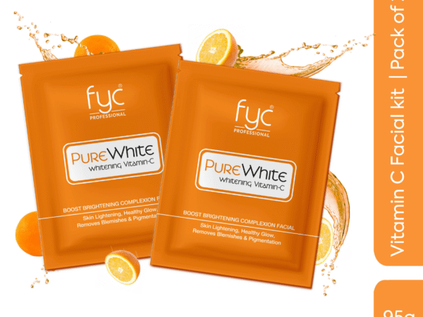 Pure White Vitamin C Facial Kit Pouch Combo - 95g x 2 (Pack of 2)