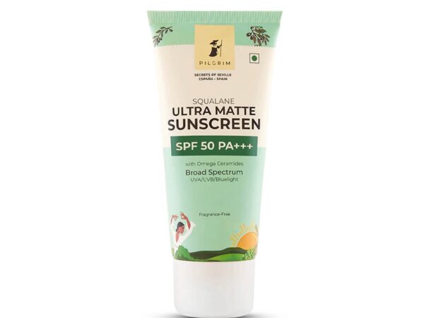 Pilgrim Squalane Ultra Matte Sunscreen SPF 50 PA+++