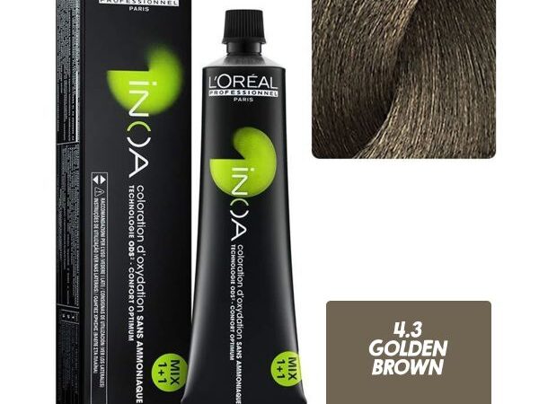 Loreal Inoa Ammonia Free Hair Color 60G 4.3