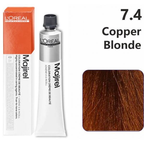 l oreal professionnel paris majirel 7.4 copper blonde 50ml