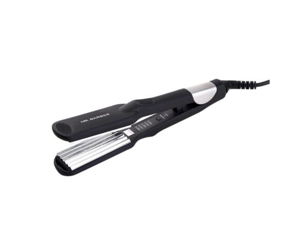 Mr Barber Urban Style Classic Crimper  Extra Wide Nano Titanium Plate Hair Crimper for Professional Styling (Black) - 1 Piece