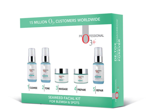 O3+ Seaweed Facial Kit Single Mono Dose