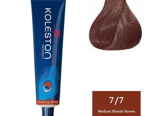 Wella Professionals Koleston Perfect Deep Browns Hair Color 7/7 Colorant Tube 60G